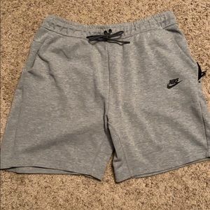 Gray Nike Sweatshorts